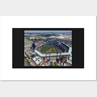 Phillies Citizens Bank Park Aerial Posters and Art